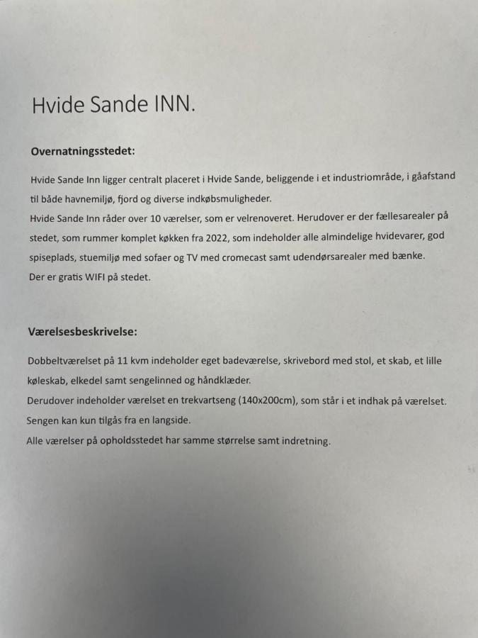 Hvide Sande Inn 외부 사진